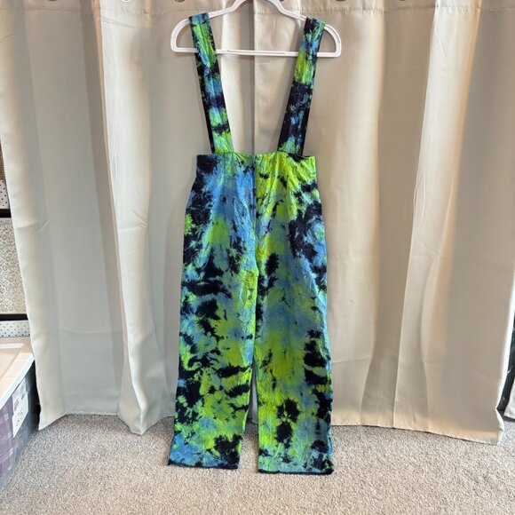 Zondi Jumpsuit 40 US 6 Tie Dye Hippie Indie Maximalist Wacky Y2K Retro 19099 - Picture 2 of 10